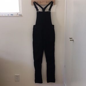 Madewell Cross-Back Skinny Overalls